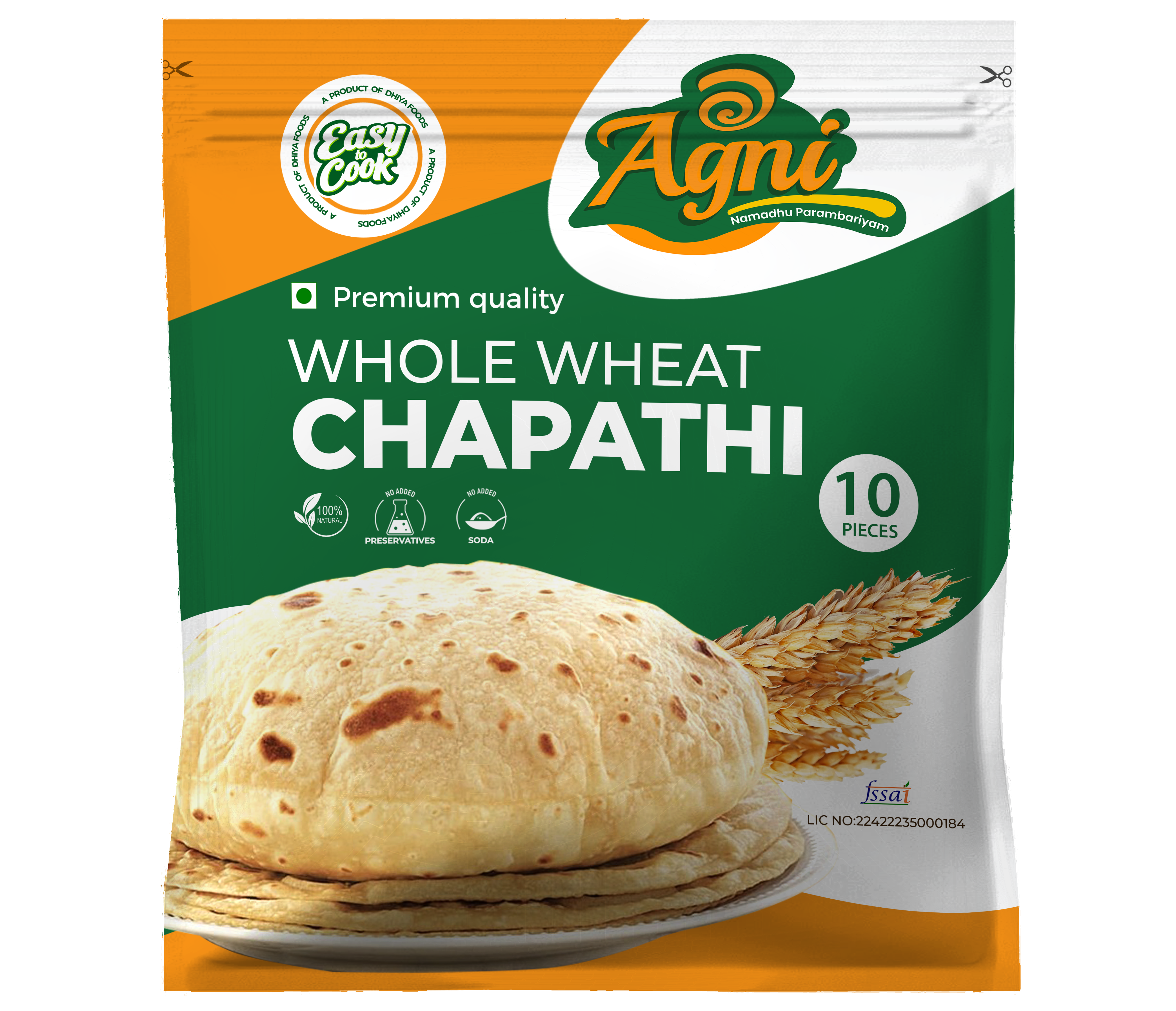 Whole Wheat Chappati
